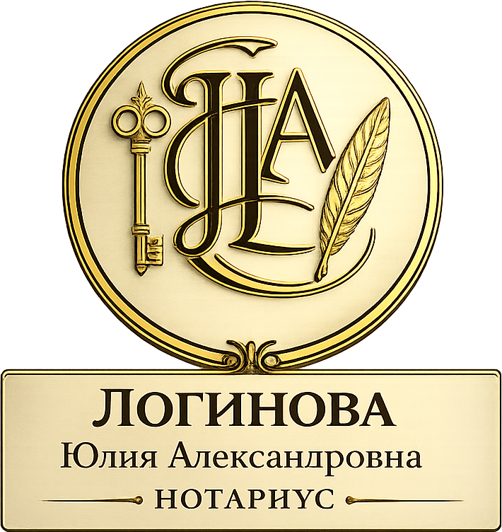 Нотариус Логинова Ю.А. — логотип